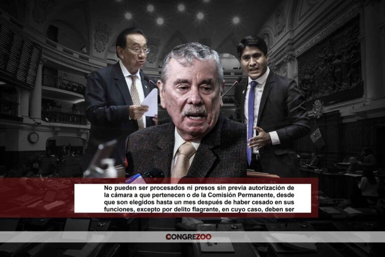 Fujimorismo prioriza dictamen para reinstaurar el privilegio de la inmunidad parlamentaria