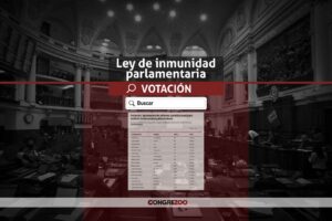 Ley de inmunidad parlamentaria: ¿cómo votaron los congresistas?