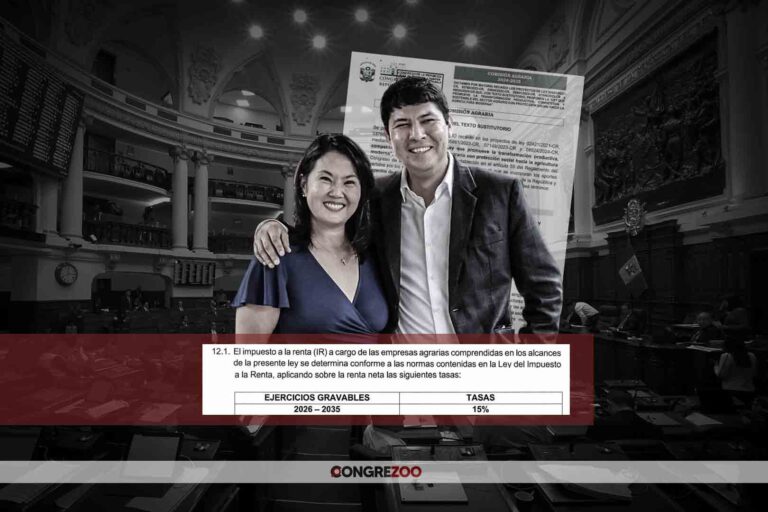 Partido de Keiko Fujimori logra aprobación de nueva ley Chlimper a favor de grandes exportadoras