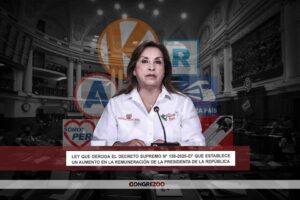 Fuerza Popular, APP y otras seis bancadas evitan presentar proyectos para anular el aumento de Dina Boluarte