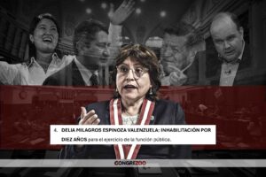 Coalición golpista del Congreso avanza a paso firme para inhabilitar a Delia Espinoza por diez años | Votación