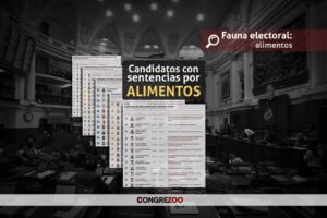 Elecciones 2026: Lista de candidatos con sentencias por alimentos