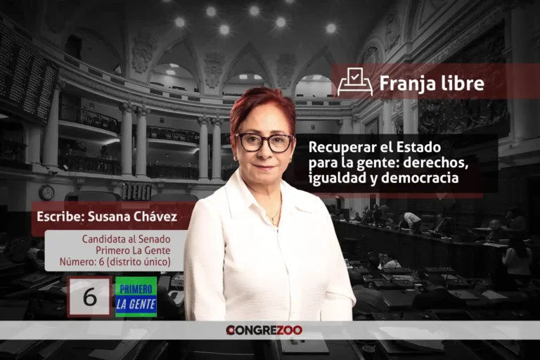 Recuperar el Estado para la gente: derechos, igualdad y democracia