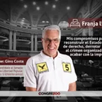 Mis compromisos para reconstruir el Estado de derecho, derrotar al crimen organizado y acabar con la impunidad