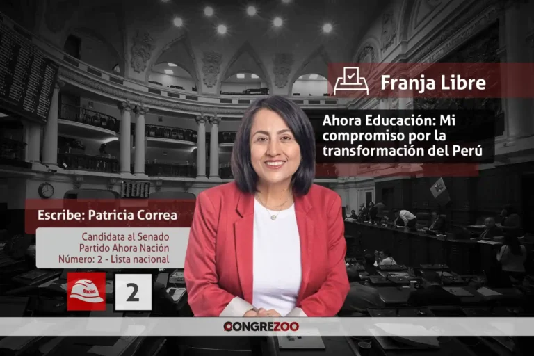 Ahora Educación: Mi compromiso por la transformación del Perú