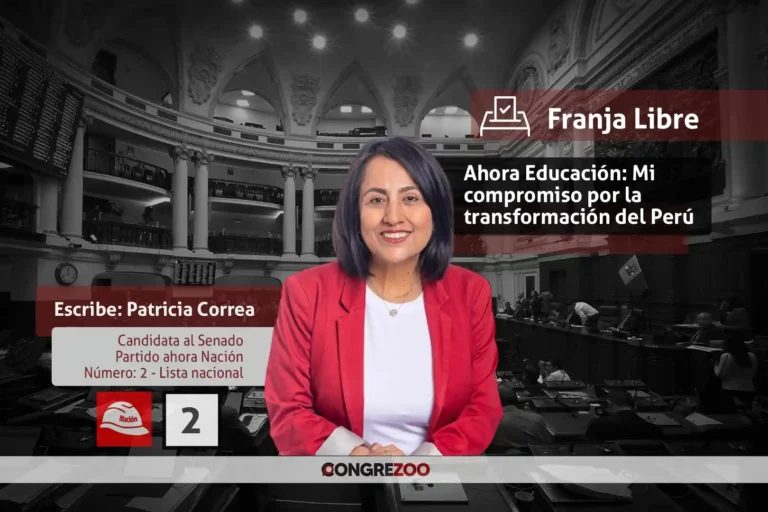 Ahora Educación: Mi compromiso por la transformación del Perú
