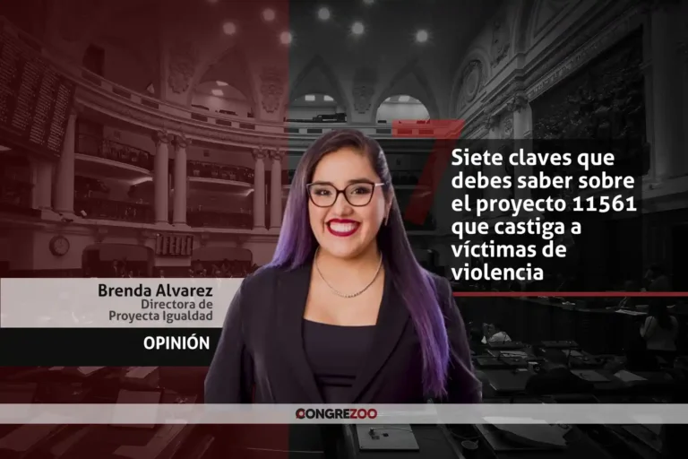 Siete claves que debes saber sobre el proyecto 11561 que castiga a víctimas de violencia