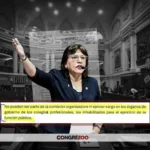 Persecución política: Aprueban ley de contrabando para apartar a Delia Espinoza del CAL
