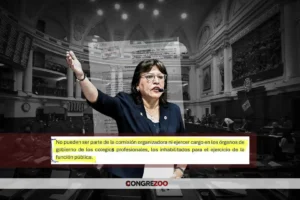 Persecución política: Aprueban ley de contrabando para apartar a Delia Espinoza del CAL