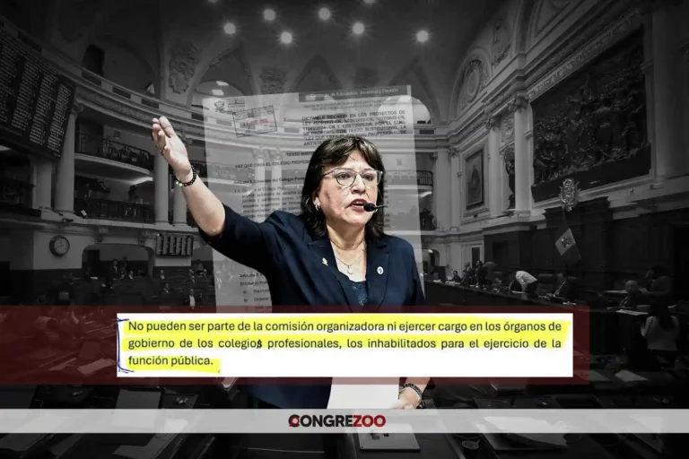 Persecución política: Aprueban ley de contrabando para apartar a Delia Espinoza del CAL