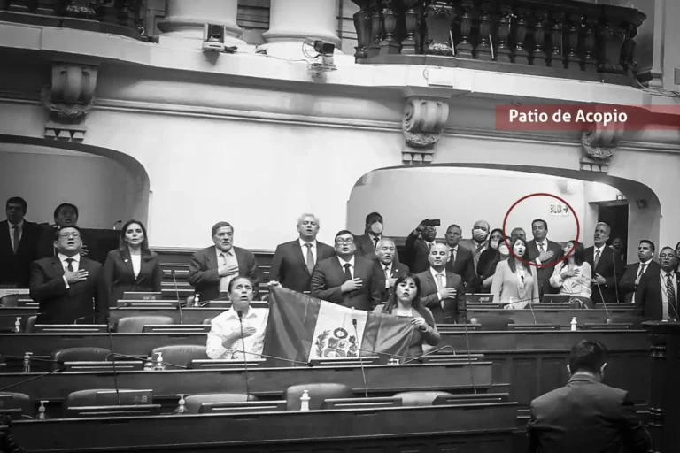 Archivo gráfico: fotografías de celebración del Congreso tras declaratoria de vacancia de Pedro Castillo