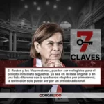 Jerí Ramón: siete claves sobre la ley que impulsa el Congreso para su reelección