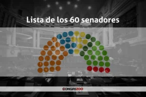 Lista completa de los 60 senadores elegidos en Perú