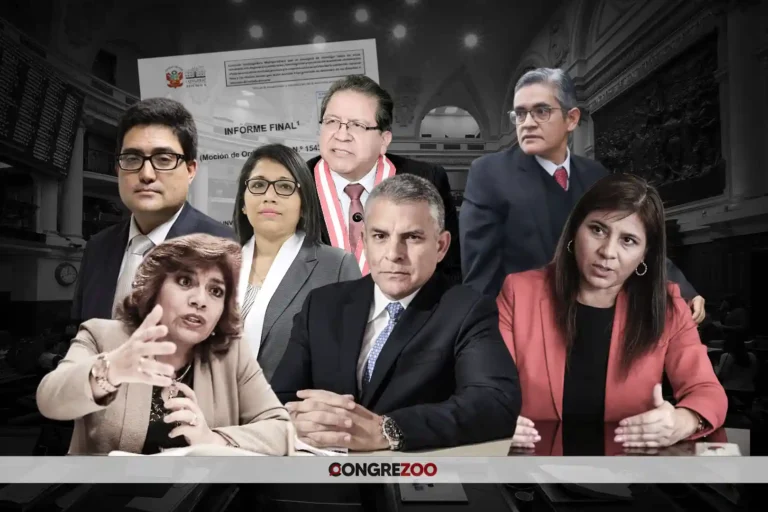 Persecución política: Aprueban informe para denunciar a jueces, fiscales y exprocuradores del caso Odebrecht
