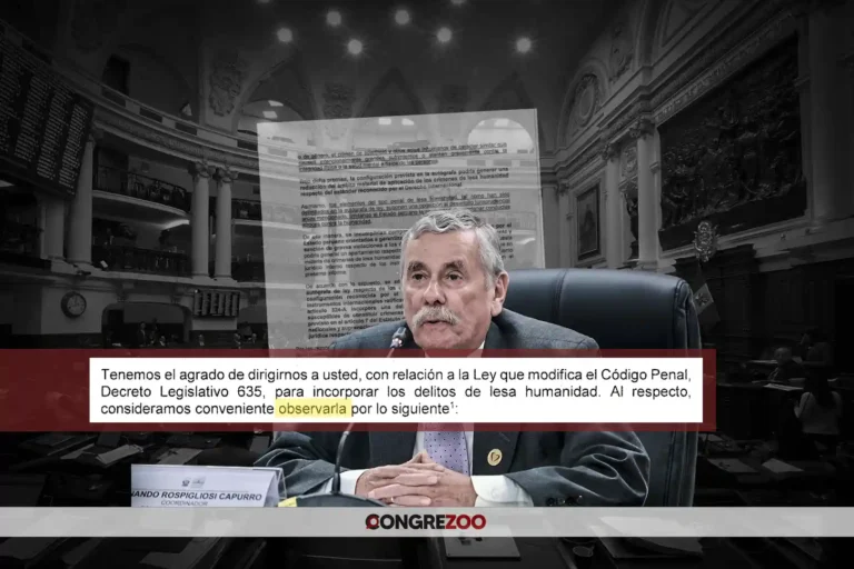 El fujimorismo no logró la promulgación de la cuarta ley de impunidad para policías y militares