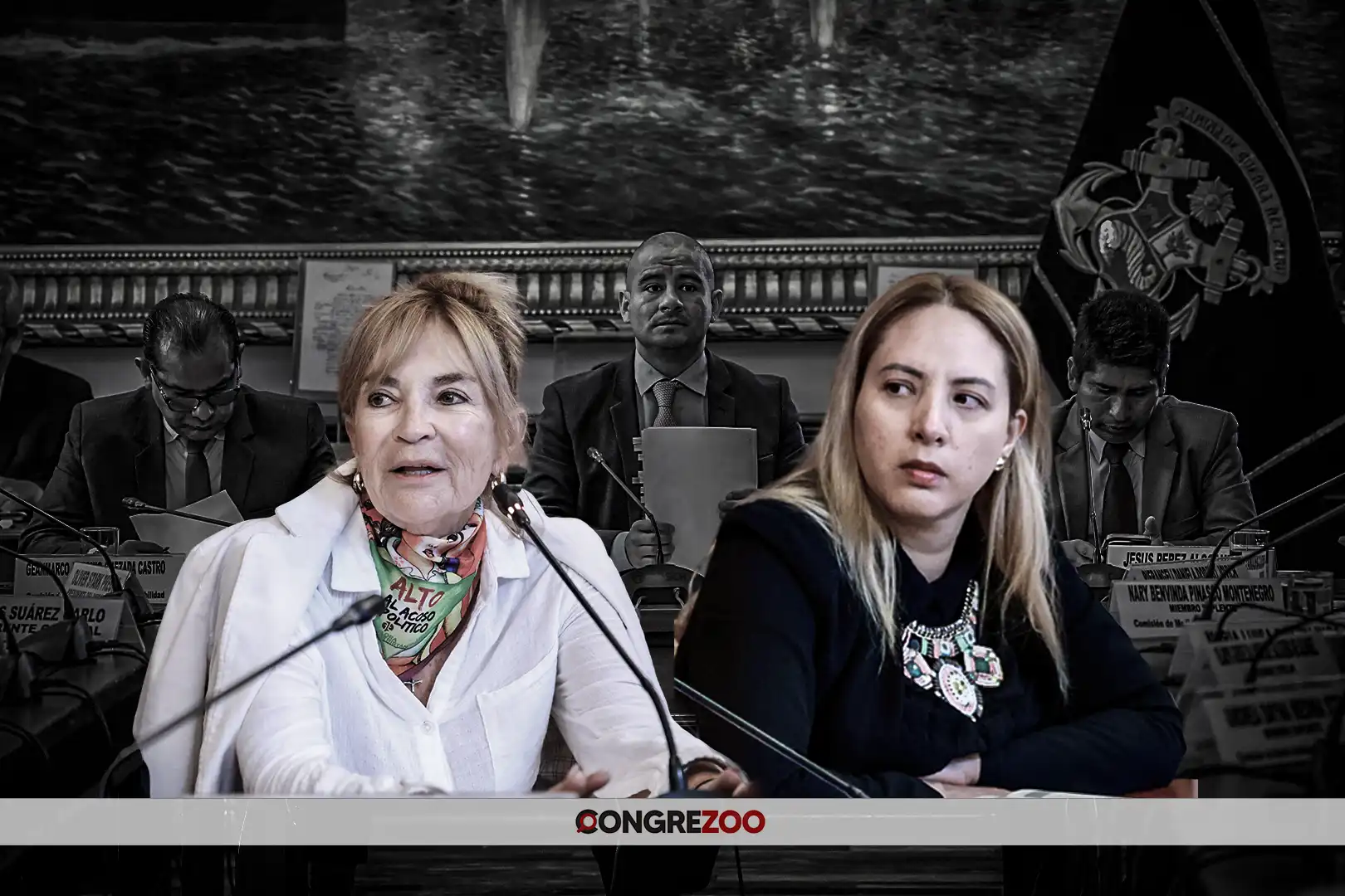 jeenny samanez y andrea medina stein - facultades legislativas - obras - keiko fujimori