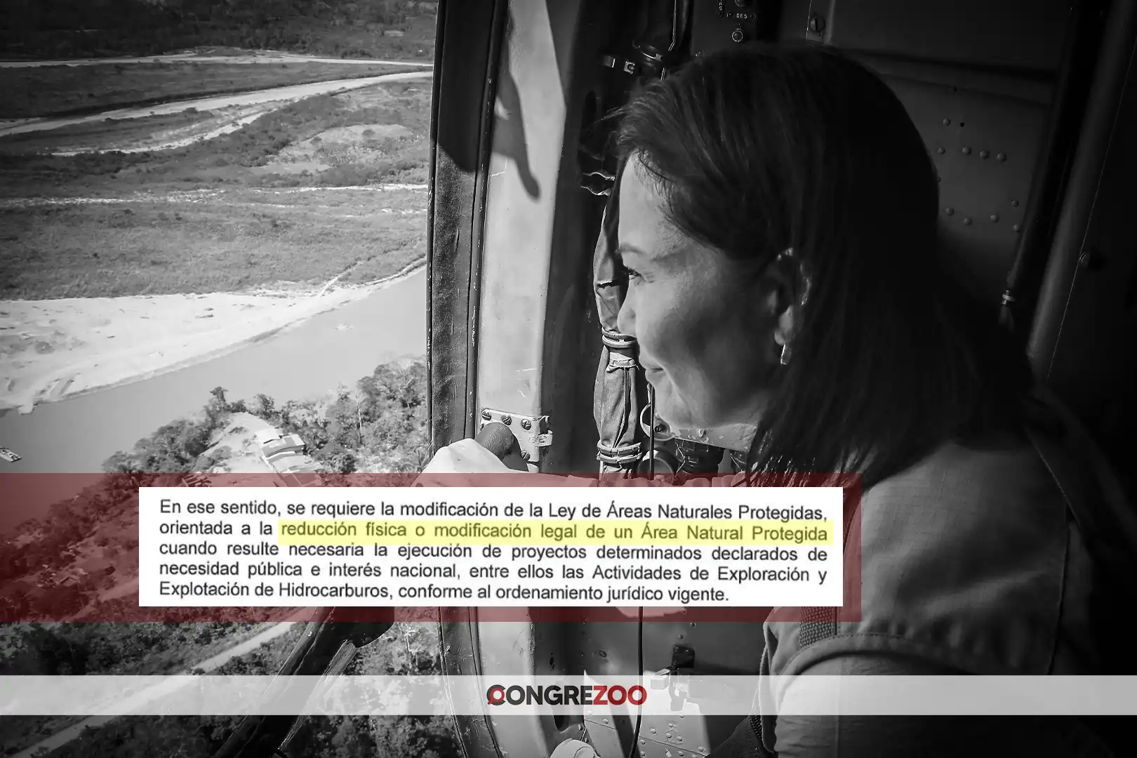keiko fujimori - facultades - medio ambiente - areas naturales protegidas