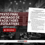Facultades legislativas: propuesta final aprobada por la Cámara de Diputados | Documento PDF